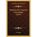 Memoirs Of A General Count Rapp (1823)