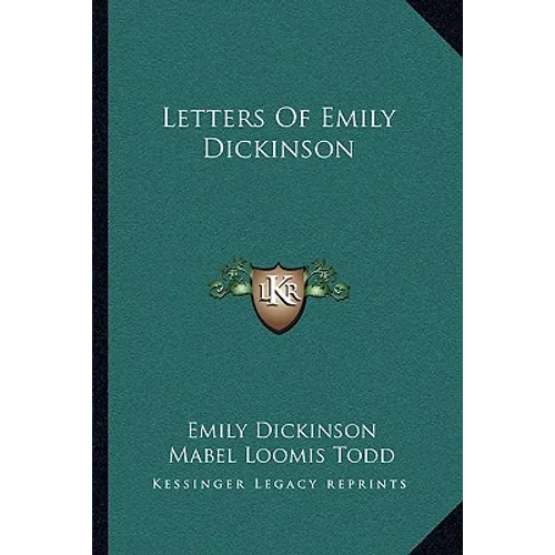 Letters Of Emily Dickinson