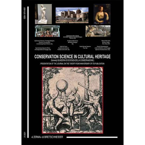 Conservation Science in Cultural Heritage. 21/2021: (Quaderni Di Scienza Della Conservazione)