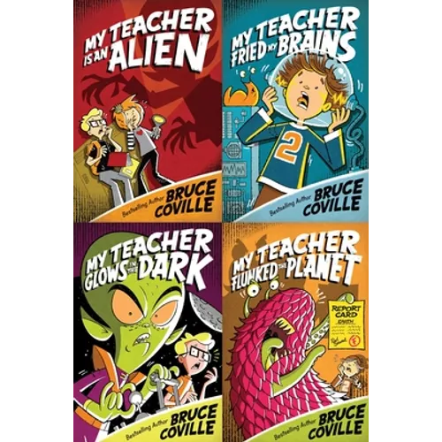 The My Teacher Is an Alien Collected Set: My Teacher Is an Alien; My Teacher Fried My Brains; My Teacher Glows in the Dark; My Teacher Flunked the Pla