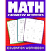 Math education workbook geometry activities: Maths Practice geometry Problem Daily Exercises in Angle circle, length of the rectangles... to improve g