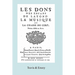 Les Dons des Enfans de Latone. La Musique et la Chase du Cerf. (Facsimile 1734)