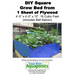 DIY Square Grow Bed from 1 Sheet of Plywood 4'-0" x 4'-0" x 12" 16 Cubic Feet (Includes Bell Siphon)