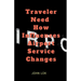 Traveler Need How Influences Airport Service Changes
