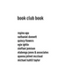 Book Club Book