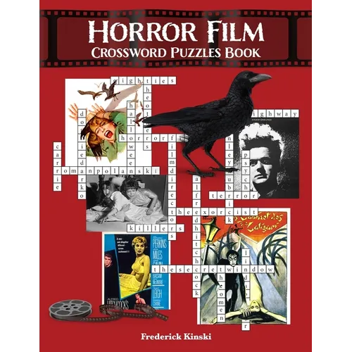 Horror Film Crossword Puzzles Book