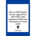 Discorso Dell' Origine, Forma, Leggi, Ed Uso Dell' Ufficio Dell' Inquisitione Nella Citta, E Dominio De Venetia (1639)