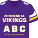 Minnesota Vikings Abc-Board