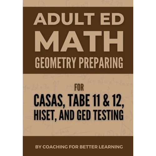 Adult Ed Math: Geometry