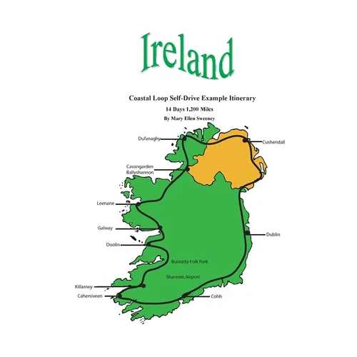 Ireland Coastal Loop Self-Drive Example Itinerary
