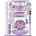 Mother's Day Bouquet Cut-n-Make Book: Mother's Day Roses, Violets and Antique Lace on Paper Crafts for Cards, Gifts and Decor
