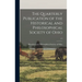 The Quarterly Publication of the Historical and Philosophical Society of Ohio; 1-3