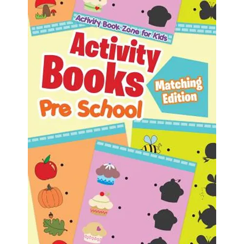 Activity Books Pre School Matching Edition