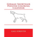 German Shorthair Pointer Coloring Calendar