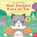 Head, Shoulders, Knees, and Toes: (A Classic Nursery Rhyme Board Book with Interactive Sliders and Qr Code for Instrumental and Vocal Versions - For B