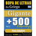 Sopa de Letras En Griego Formato Gigante: 500 Rompecabezas Para Adultos - Vol.1 - Delta Classics - Edición Gigante - 10.000 Palabras - ¡Un Desafío Eno