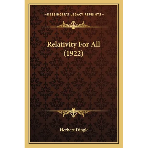 Relativity For All (1922)