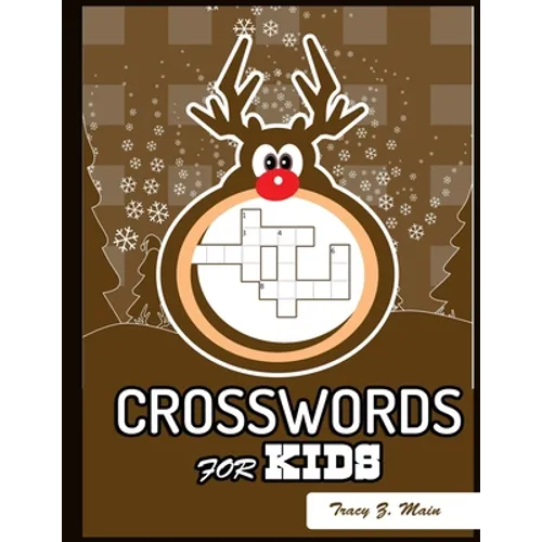 Crosswords for Kids: Large-Print Best Puzzle Book for Ages 8 and Up