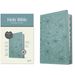 KJV Thinline Reference Bible, Filament Enabled (Leatherlike, Floral Leaf Teal, Indexed, Red Letter)