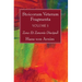 Stoicorum Veterum Fragmenta Volume 1: Zeno Et Zenonis Discipuli