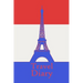 Travel Diary: Notebook to record the travel experiences in France I 124 pages checkered with table of contents