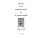 An Index to the Complete Works of Imam al-Mahdi