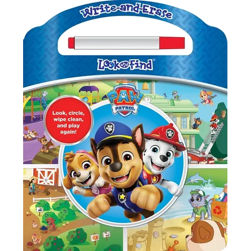 Nickelodeon Paw Patrol: Write-And-Erase Look and Find