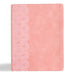 KJV Notetaking Bible, Large Print Edition, Soft Pink Leathertouch