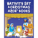 Nativity Set with Christmas Arch Books
