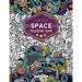 Doodle Space Coloring Book: Adult Coloring Book Wonderful Space Coloring Books for Grown-Ups, Relaxing, Inspiration