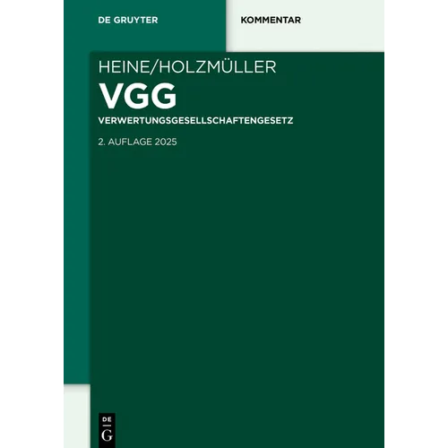 Vgg: Verwertungsgesellschaftengesetz