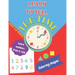 Learn to tell the TIME, Learn NUMBERS from 0-100, coloring SHAPES 3-6 years: Time learning worksheets, coloring different shapes and practice learning