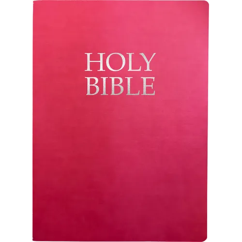 Kjver Holy Bible, Large Print, Berry Ultrasoft