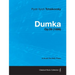 Dumka - A Score for Solo Piano Op.59 (1886)