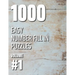 1000 Easy Number Fill In Puzzles Volume #1