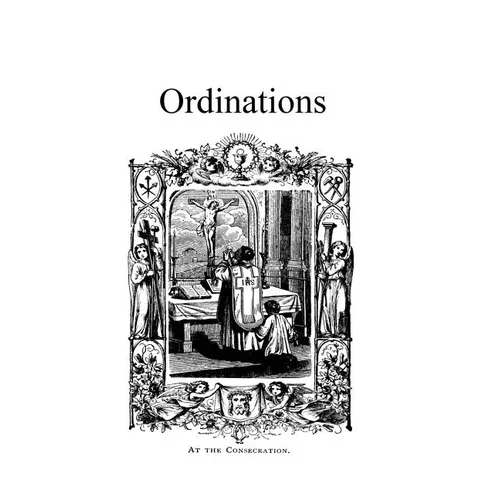 Ordinations