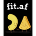 fit.af: Food Journal And Fitness Diary - Gift For Weight Loss - My Fitness Journal - Hardcover Book To Write In Diet Plans For Weight Loss For Women,