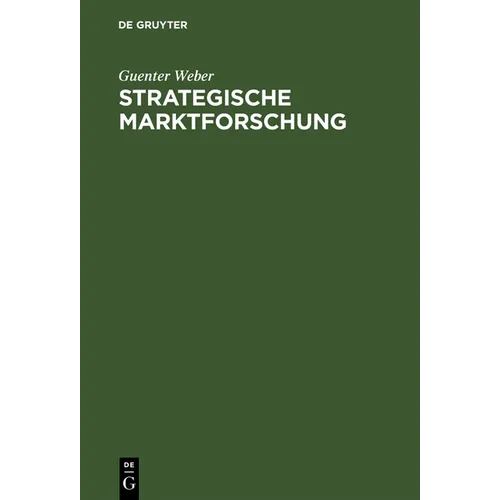 Strategische Marktforschung