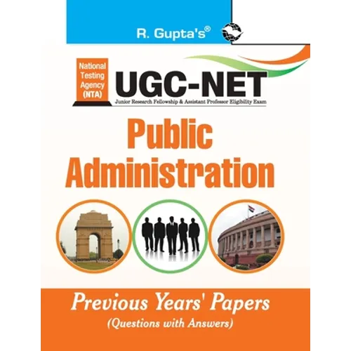 Nta-Ugc-Net: Public Administration Previous Years Paper (Solved)
