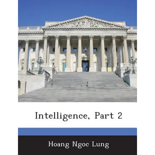 Intelligence, Part 2