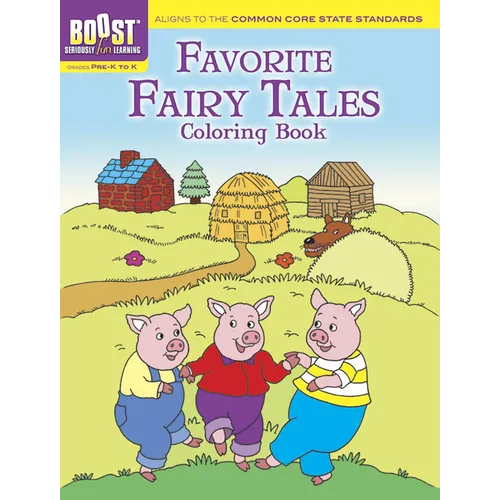 Favorite Fairy Tales Coloring Book