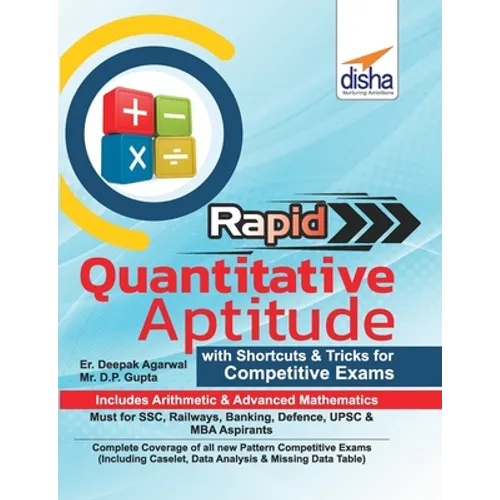 Rapid Quantitative Aptitude - Book of Shortcuts & Tricks for Competitive Exams
