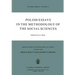 Polish Essays in the Methodology of the Social Sciences