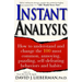 Instant Analysis: How to Get the Truth in 5 Minutes or Less in Any Conversation or Situation