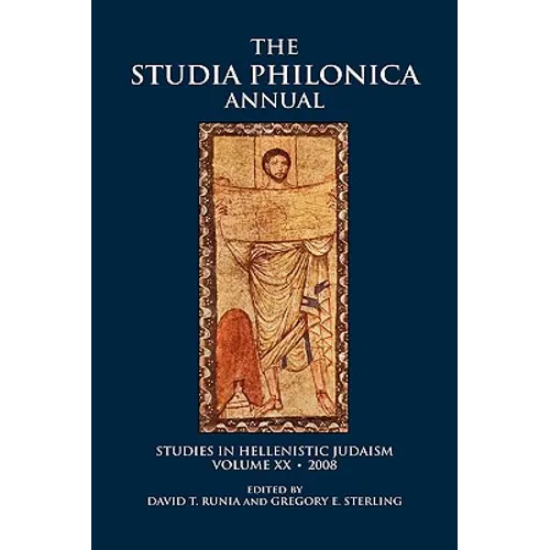 The Studia Philonica Annual XX, 2008