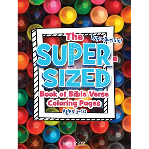 The Super-Sized Book of Bible Verse Coloring Pages