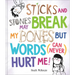 Sticks and Stones May Break My Bones But Words (Can Never) Hurt Me