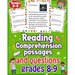 Reading Comprehension Passages and Questions Grades 8-9: Enhance Learning with Comprehensive Reading Comprehension Passages and Questions - Grades 8-9