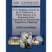 T. O. Bradbury and N. B. Burt, Petitioners, V. Frank Dennis. U.S. Supreme Court Transcript of Record with Supporting Pleadings
