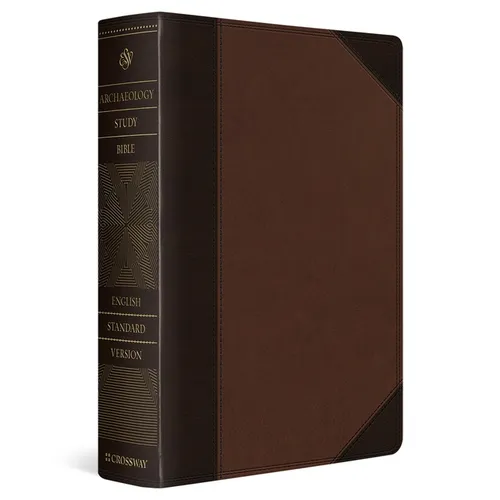 ESV Archaeology Study Bible (Trutone, Brown/Walnut, Portfolio Design)